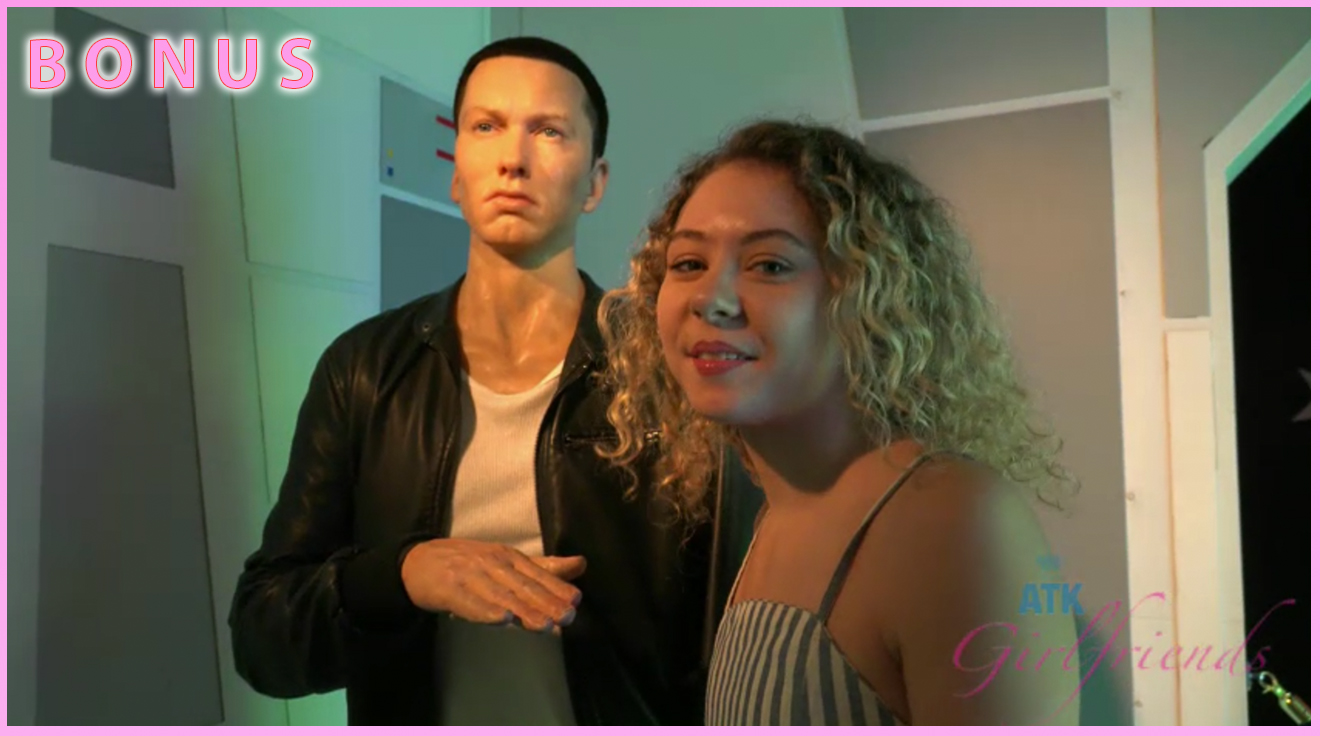 Allie hits the wax museum with you! video by ATKgirlfriends