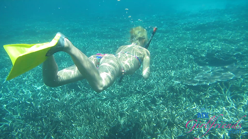 A snorkel dive in paradise! video by ATKgirlfriends