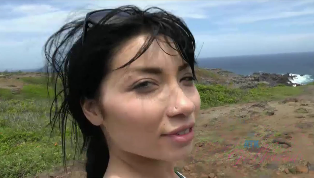 ATK Girlfriends - Rina Ellis is have a great time fucking and playing in Hawaii.