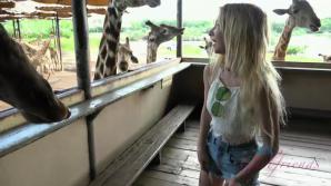 atkgirlfriends.com Kenzie meets all the wild animals she could imagine!