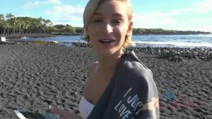 XXX You hit the beach, the volcano, and make Emma cum in the car.