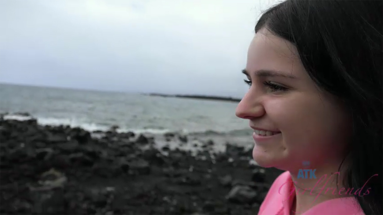 The rain doesn't keep you and Violet from exploring the lava flow video by ATKgirlfriends