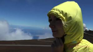 ATK Chloe has a blast at Haleakala and in your bed.