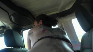 You fuck Mi Ha in the car and she makes you cum xxx video