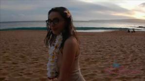 Aften makes it to Hawaii! xxx video