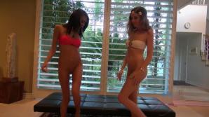 A double beach date with Alison Faye and Janice Griffith xxx video